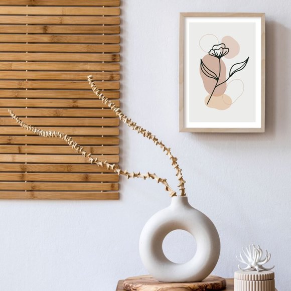 Modern Minimalist Abstract Boho Wall Art Print Home Decor [No Frame] - Picture 4 of 6